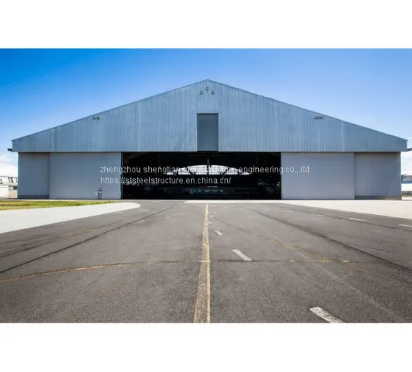 Pre-engineered Buildings Steel Structure Airplane Aircraft Hangar Warehouse Maintenance Center photo-2