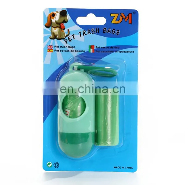 Pill Shape Dispenser Portable Pet Dog Waste Bag With Dispenser Dog Poop Bag photo-3
