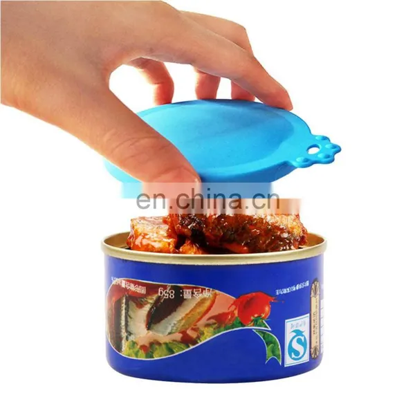 High Quality Universal Pet Food Can Cover Reusable Silicone Pet Can Cover Cat & Dog Can Lid Cover photo-4