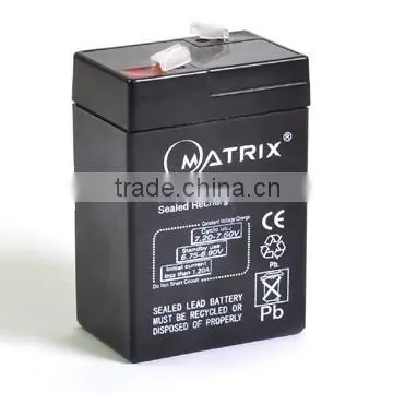 Emergency Light Small Rechargeable Sealed Lead Acid Battery 6v 4ah 20hr photo-2