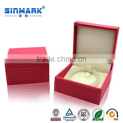 Wedding Jewelry Newest Design Jewelry Set Red Rose Velvet Jewelry Display Box photo-4
