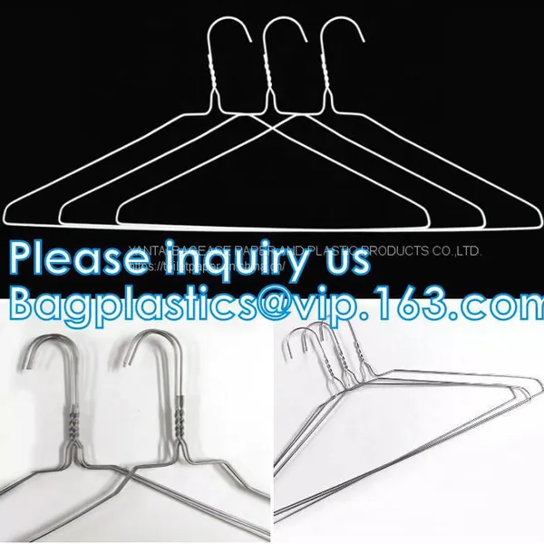 Metal Wire Laundry Hanger For Clothes Storage Holders & Rack Cheap Hangers Store Hanger Racks Factory Price photo-5