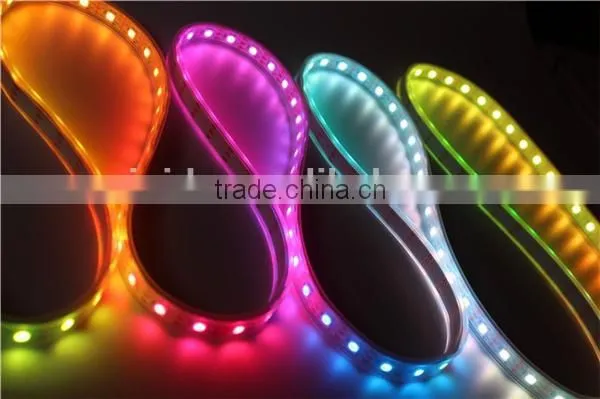 5050 SMD 30/60LED/M RGB Full Color Dream Color WS2812 LED Strip Light With IP67 Waterproof Tube photo-6