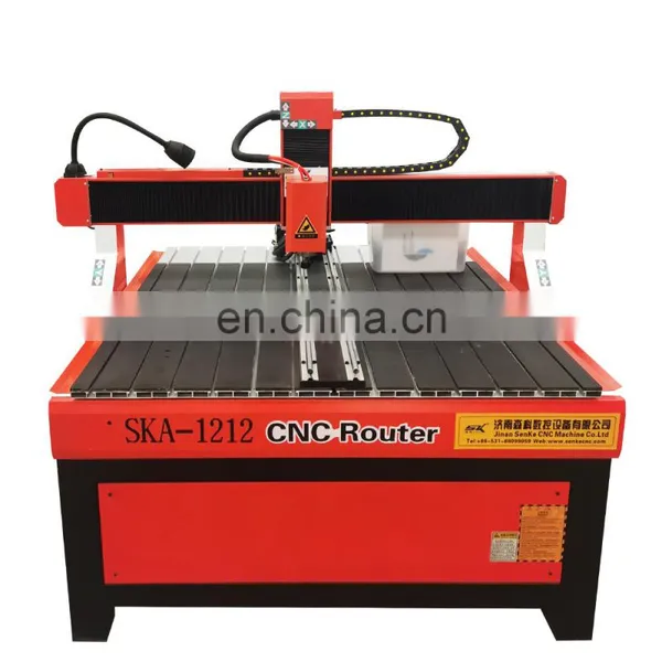 SENKE 4 Axis Advertising Wood MDF Door PVC CNC Router Cutting Engraving Drilling Machine photo-3