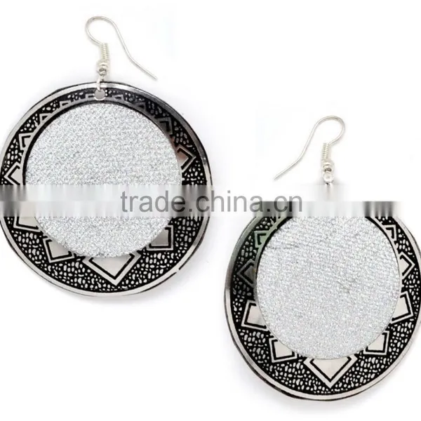 silver danglers
