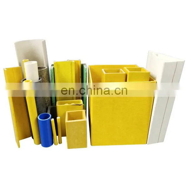 Anti-UV FRP Extruded Solid Bar Light Weight Flexible Tent Pole Fiberglass Reinforced Plastic Pultruded Profile photo-4