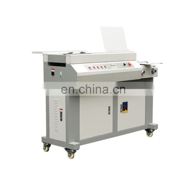 A4 Size Wireless Automatic 320mm Length Hot Melt Book Glue Binding Machine With 10-tooth Milling Cutter Book Binder photo-5