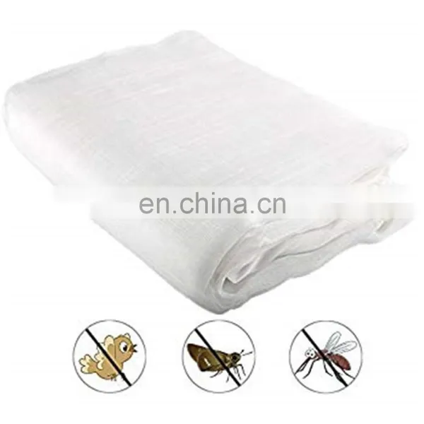 Factory Direct Supply Polyethylene Greenhouse Silver Anti Insect Net photo-2