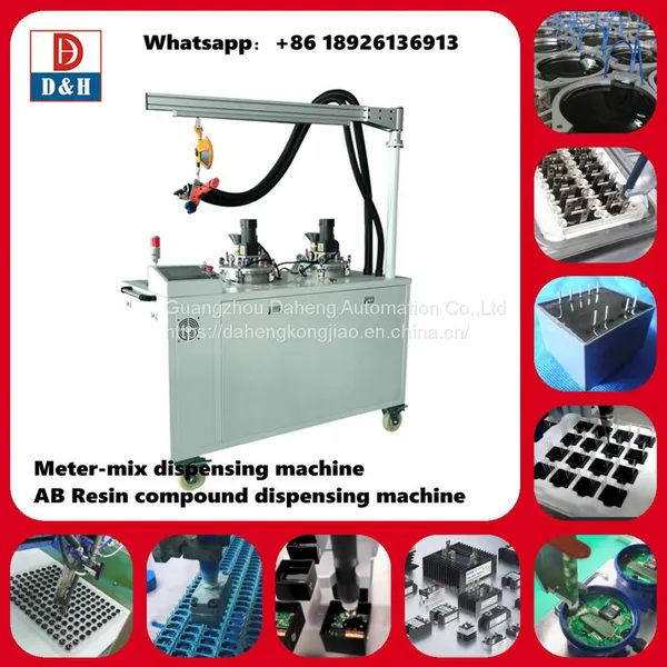 Automatic CNC Auto Epoxy Dispenser ab Glue Dispensing Machine for Capacitor Production photo-4
