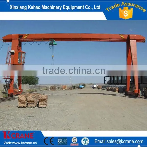 20t Light Duty Single Girder Gantry Crane for Lifting Precast Concrete photo-2
