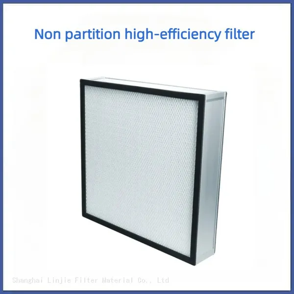 Galvanized Frame Without Partition High-efficiency Filter Screen photo-4
