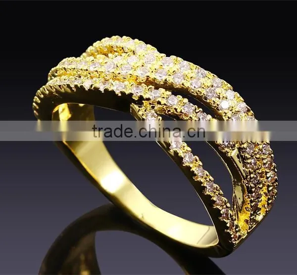 Newest Trend Cubic Zirconia Fine CZ Stones Wholesale Jewelry Setting Wedding Ring photo-3