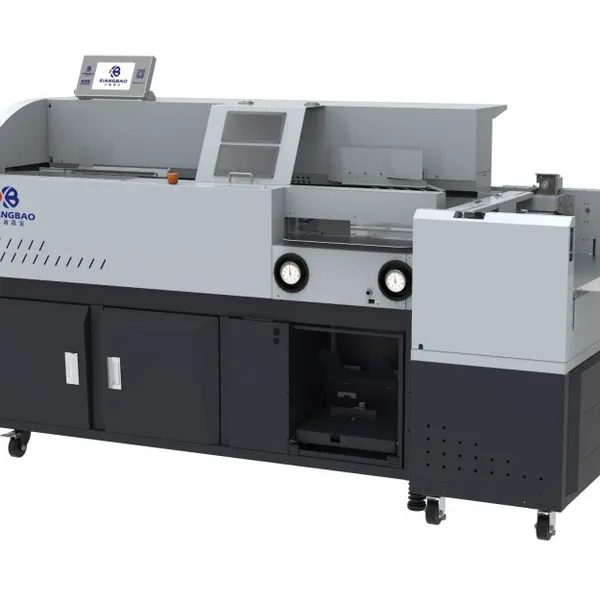Shanghai Xiangbao XB-AR10000H Flagship Version Automatic Glue Binding Machine photo-3