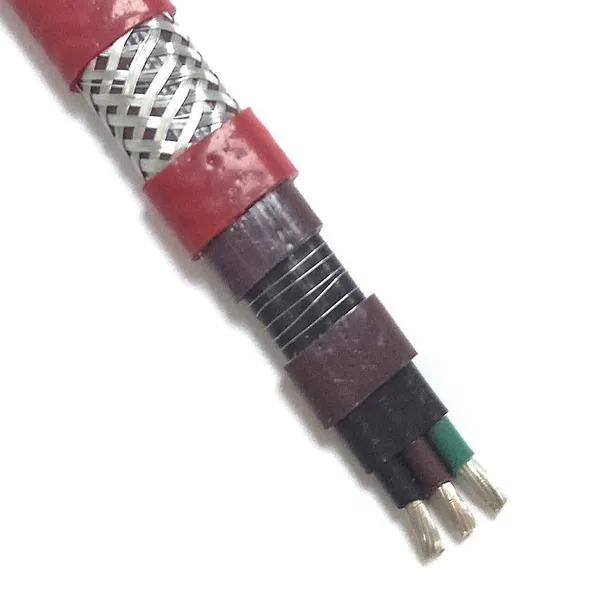 Tincopper Shield Constant Wattage Heating Cable Three Phase Constant Wattage Pipe Heating Cable photo-3