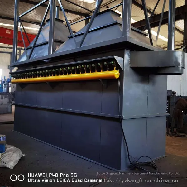 Industrial Dust Collector, Central Dust Removal Equipment, High-temperature Resistant Desulfurization Waste Gas Pulse Bag Filter photo-4