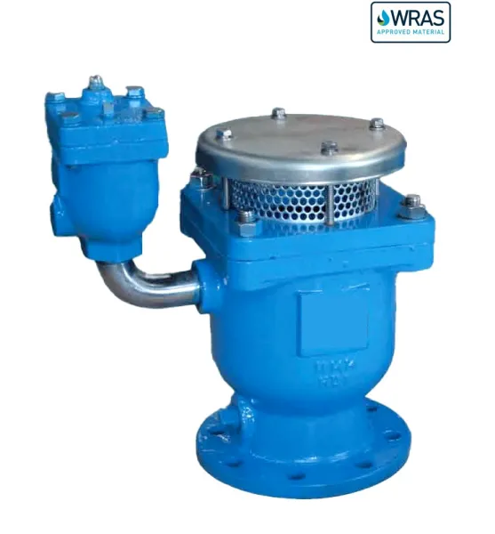 High Speed Compound Air Release Valve - Industrial Pipeline Automatic Air Vent Valve for Water/Gas Systems