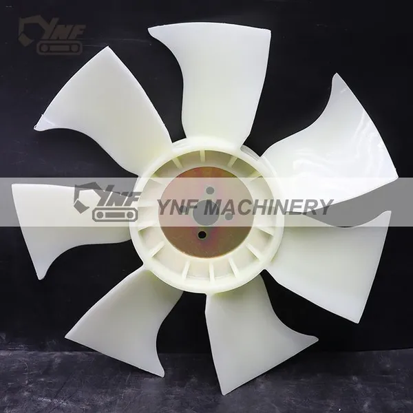V1505 V1505 Excavator Cooling Fan Blade YNF17991, Excavator Cooling System Replacement Parts photo-3