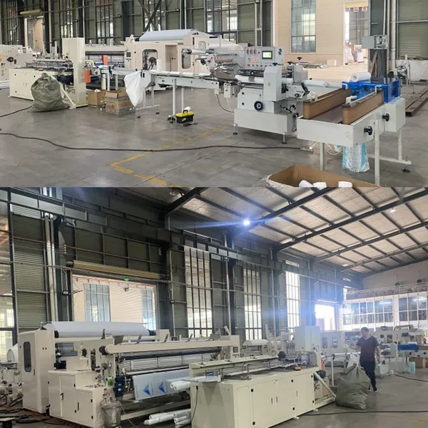 Full Automatic Big Diameter Toilet Tissue Making Machine Maxi Kitchen Paper Towel Roll Production Line photo-5