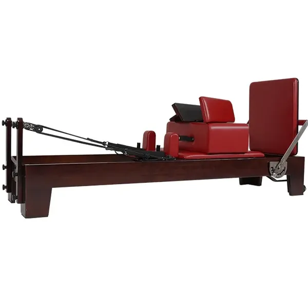 Professional Walnut&&Oak Wooden Pilates Reformer