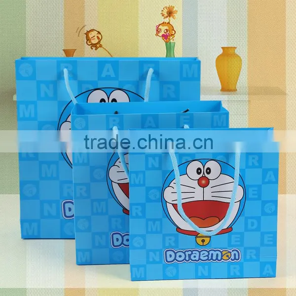 2016 New Product Cute Doraemon Figure Printing Packaging Materials Candy Cookie Snack Paper Bags photo-2