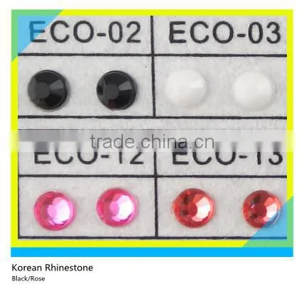 Hot Sale Hotfix Loose Korean Rhinestone For Shoes Multi Color Round photo-2