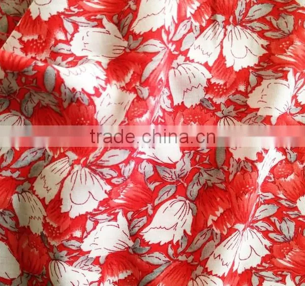 China Supplier Print 100 Viscose Rayon Fabric photo-2