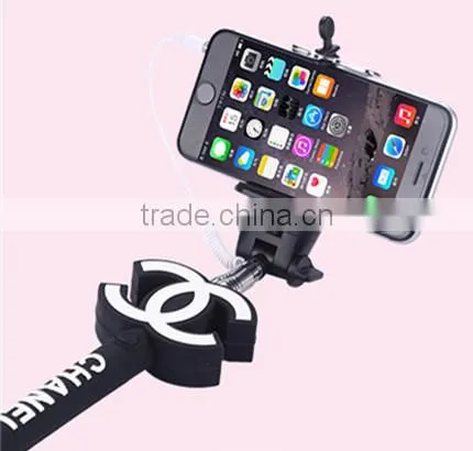 Fashion Selfie Stick Wired With Low Price photo-3