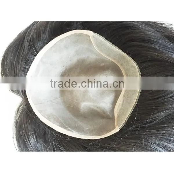 For Black Women Super Thin Skin Toupee Natural Human Hair Womens Toupee Real Hair Toupee photo-2