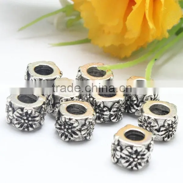 Pdora Jewelry Accessories Common Bombax Flower Hanging and Slider DIY Zinc Alloy Beads photo-6