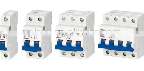 Circuit Breaker for DIN Rails,CAB2-63 MCB Mini Circuit Breaker photo-5
