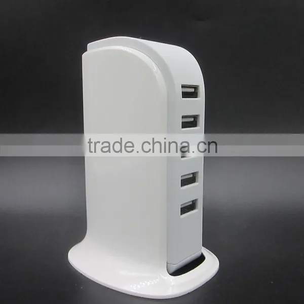 US UK Plug 2.1a Multi Port Micro 5 Port Usb Portable Charger Quality Choice photo-2