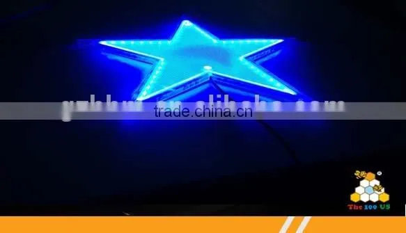 Customized Shape Laser Dot LED Acrylic Panel photo-5