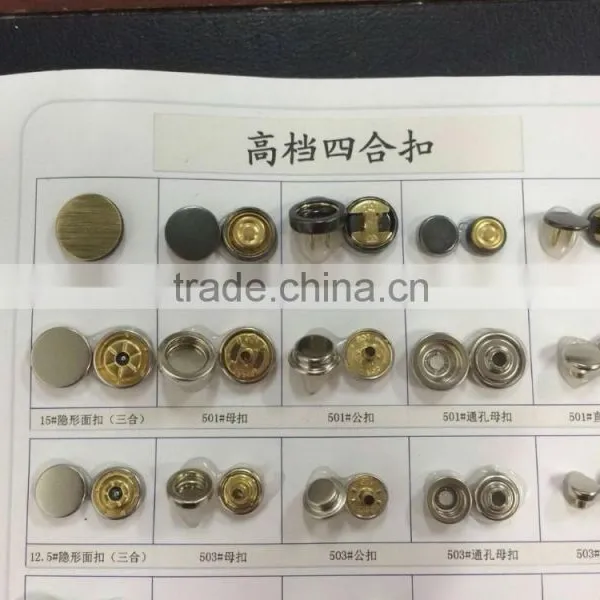 2015 New Version High Quality Press Metal Snap Button --- 15535 Quality Choice photo-4