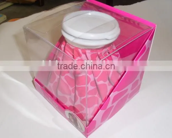 Pink Dot Nice Color Printing Pattern Medical Cooling Cloth Ice Bag Ice Pack photo-2