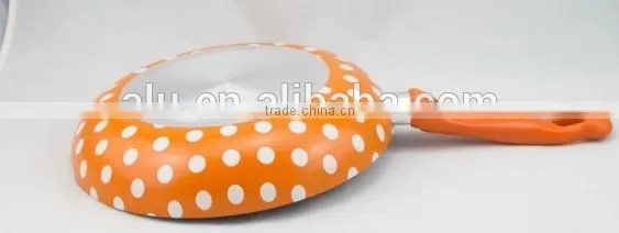 Aluminum Non Stick Silk Printing Fry Pan photo-2