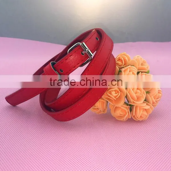 Hot Summer Korean Version of the Small Steel Buckle Belt Women's Thin Belt Wild Decorative Thread photo-4