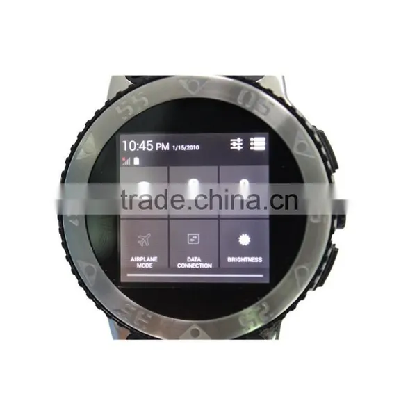 WP3 MTK6572 Dual Core Android 4.4 WIFI Watch Phone 3g 1.54" Capacitive Touch Screen 3MP Camera 3G GPS Android Watch Phone photo-2