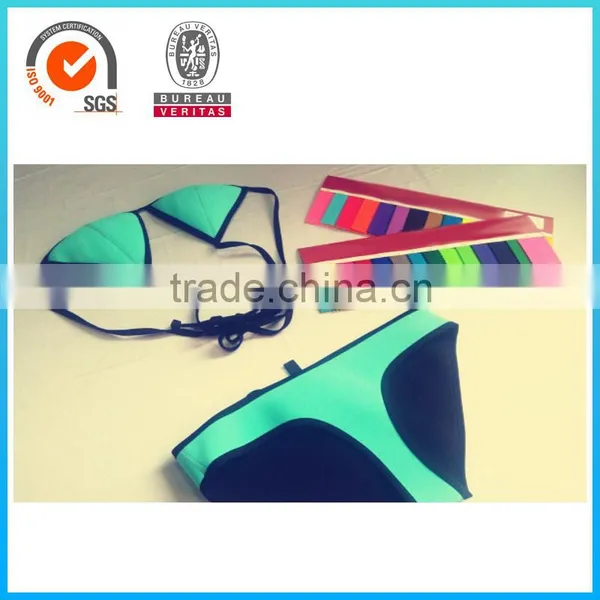 Neoprene Bikini Girl Swimwear