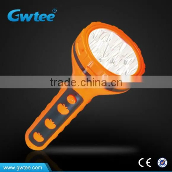 Plastic Smart Camping Led Rechargeable Bright Flashlight Torch photo-6