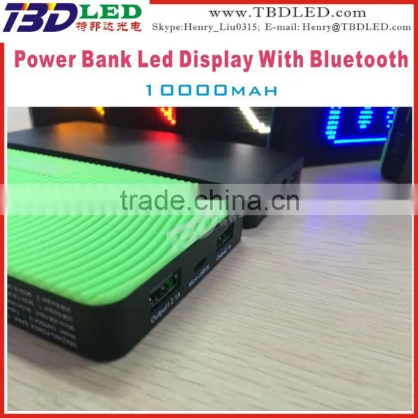 2016 Mini LED POWER BANK With Bluetooth /mini LED Version Bluetooth Caller Display/mini LED Bluetooth Free Softwa photo-5