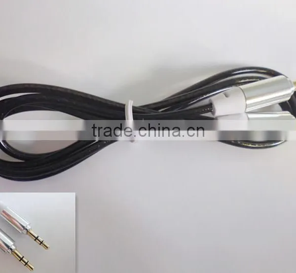 DC3.5 Transparent Colorful Audio&Video Cable With Aluminum Foil /5 Colors photo-4