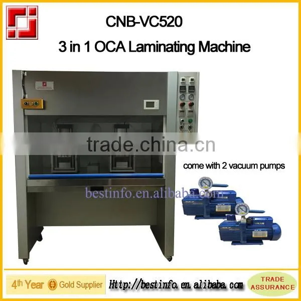 New Multifunction LCD Laminator Laminating Machine/LCD Touch Screen Bonding Machine/Mobile LCD Refurbishment(CNB-VC520) Quality Choice photo-2