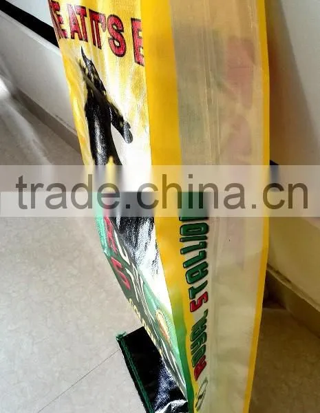 Size 50kg High Quality BOPP Laminated PP Woven Bag Packing for Flour, Sugar, Rice photo-3