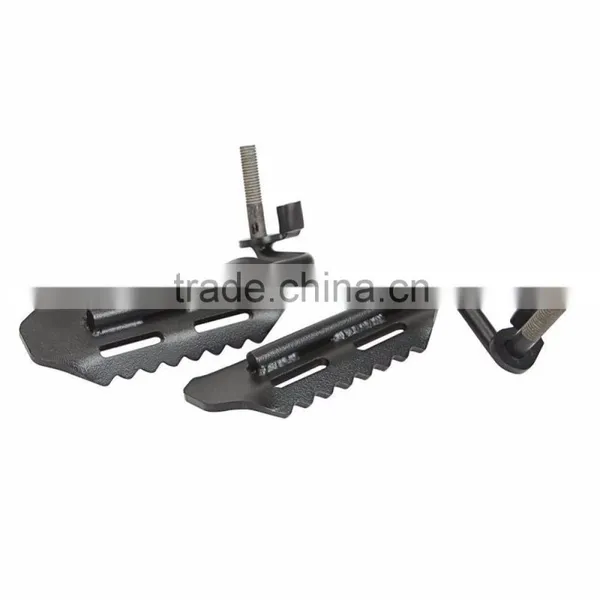 A Pair of Foot Pegs For 2007-2016 Jeep Wrangler JK & Unlimited Black photo-3