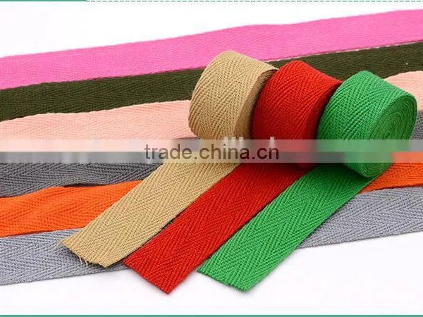 Fancy Custom Printed 100% Cotton Ribbon photo-2
