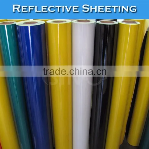 1.22*45.7m Advertisement Grade Acryilc Sheet Reflective Sticker photo-5