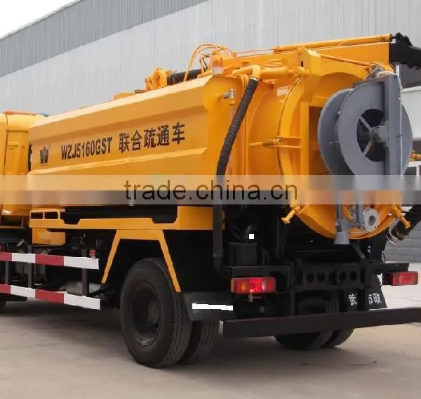 Vacuum Jetting Truck (Vacuum Sewage Suction) photo-2