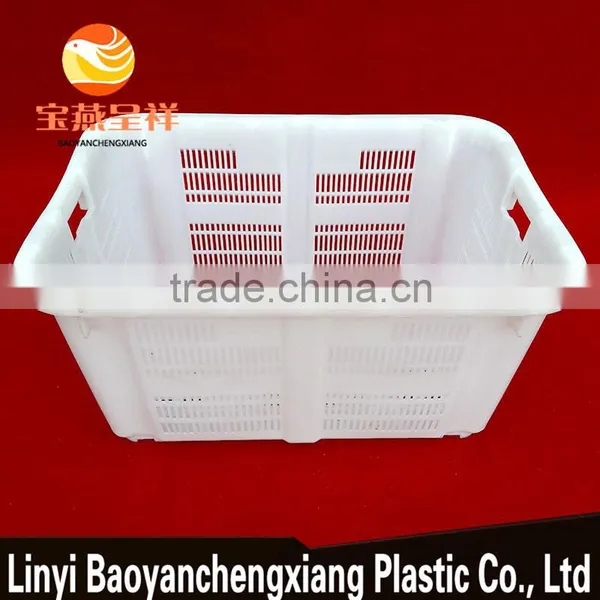 685x480x350mm Plastic Vegetable Storage Basket for Turnover Transportation