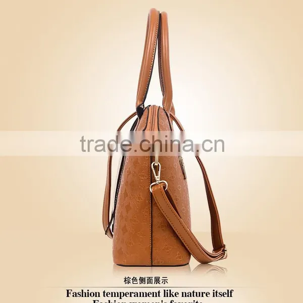 2015 New European and American Fashion Lady Handbag 4pcs in One Set Shoulder Bag Messenger Bag Woman Bags Handbag photo-6