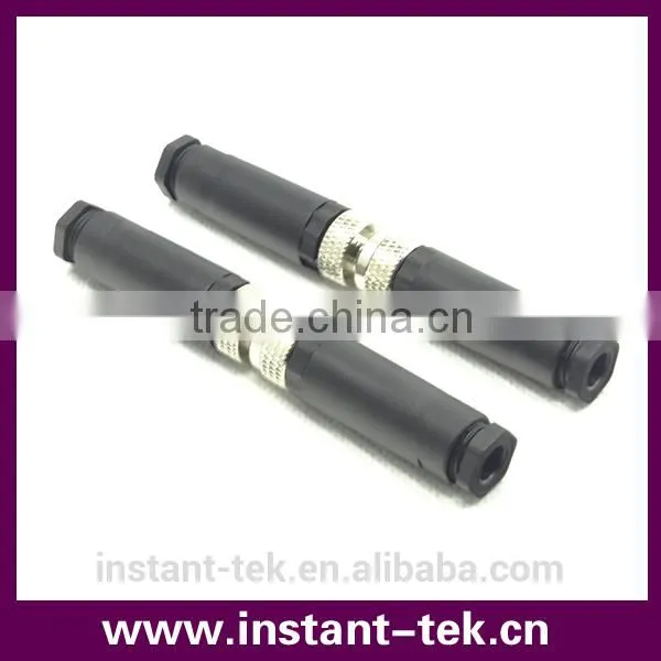 INST M8 3P/4P M16 Self-locking Male and Female Waterproof Connector photo-4